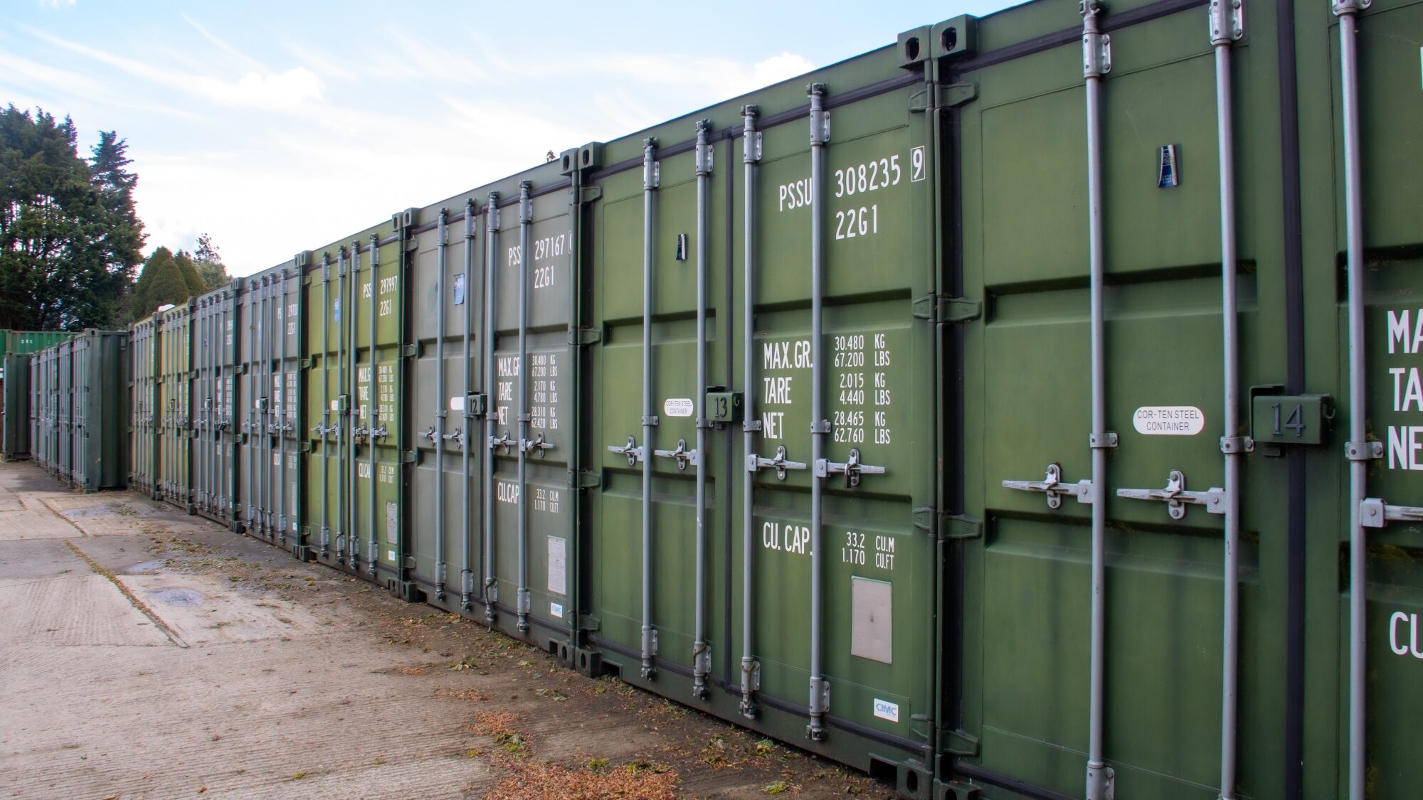 20ft container storage to rent 6